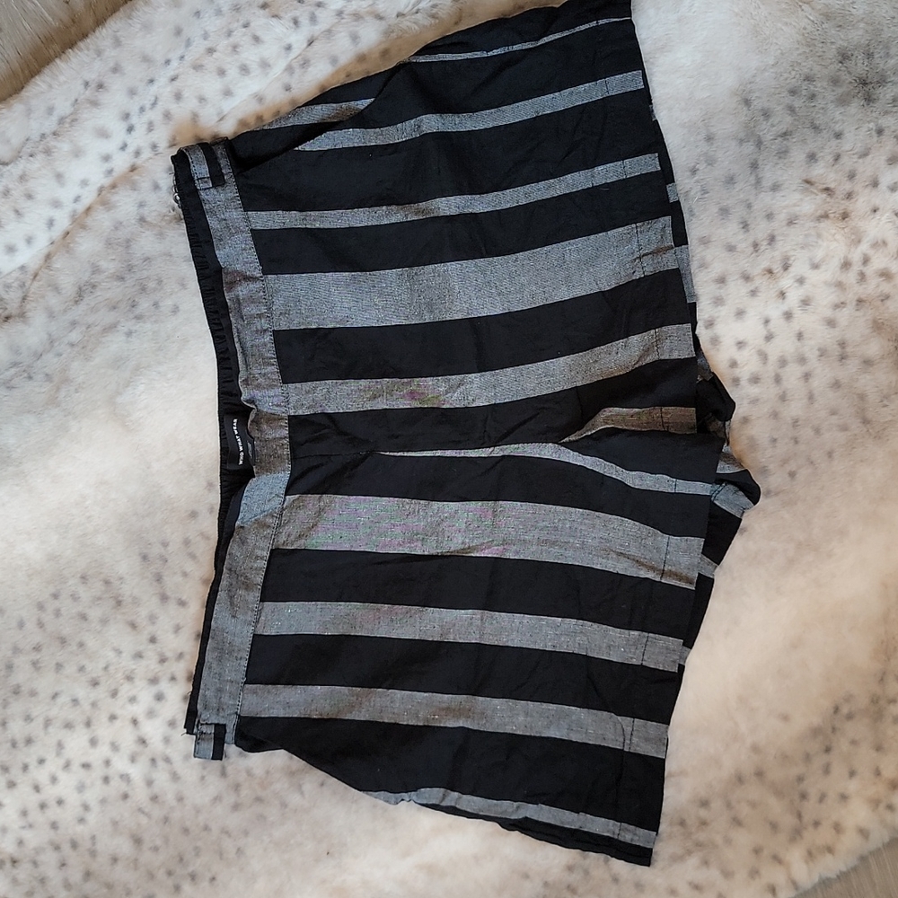 Who What Wear Striped Shorts